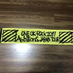 【ONE OK  ROCK】Ambitionsツアーマフラータオル&ラバーバンド