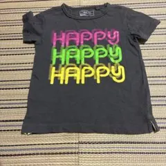 next.82 HAPPY プリント Tシャツ チャコールのサムネイル