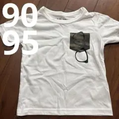 GLOBAL WORK 半袖Tシャツ 迷彩ポケット メガネプリントのサムネイル