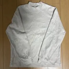 UNIQLO U ホワイトグレー　トレーナー Mサイズ