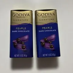 GODIVA PEARLS 空き缶　セット