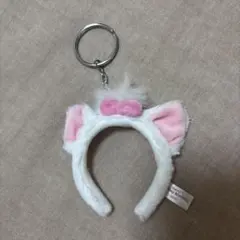 ディズニー　カチューシャ　キーホルダー　マリー