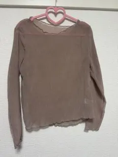 GRL シアー長袖トップス