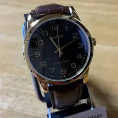 新品✨カシオ CASIO クオーツ メンズ 腕時計 MTP-V001GL-1B