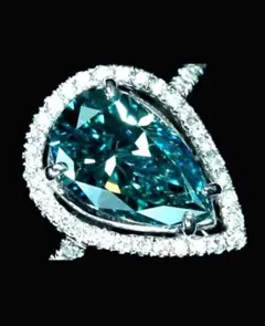 2.190ctもの超特大ブルーダイヤ！絶品極上品！超稀少＆超激レア！ギラギラ輝く