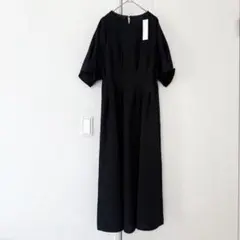 AAA様♥ 新品♪23区 洗える！ハイカウントポンチ Aラインワンピース