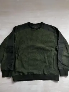 BEAMS PLUS / フリース ミリタリー クルーネックMサイズ