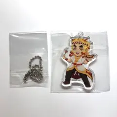 鬼滅の刃　銀だこ　アクリルキーホルダー　煉獄杏寿郎
