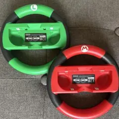 【美品】Joy-Con ハンドル マリオ＆ルイージ 2個セット Switch用