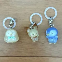 わ*有様 ポケピース めじるしガチャマスコット ピチュー ポッチャマ モクロ