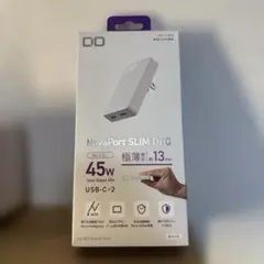 CIO 『新品未開封☆NovaPort SLIM DUO 45W ホワイト』