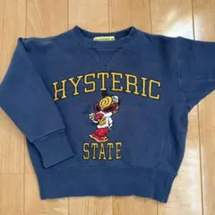 HYSTERIC MINIトレーナー 100cm ネイビー