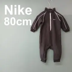 NIKE ナイキ ベビー ロンパース カバーオール ブラック 80 スポーティーのサムネイル