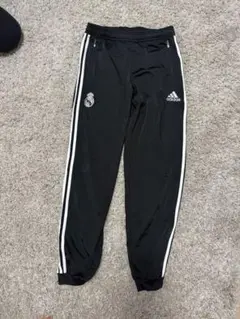 adidas レアル・マドリード トラックパンツ ブラック　Lサイズ