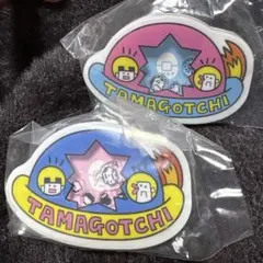 たまごっち　シャカシャカアクリルクリップ　ガチャガチャ 2点セット