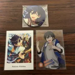 あんスタ 氷鷹北斗 缶バッジ 7周年 ぱしゃっつ クリアカード 3点セット