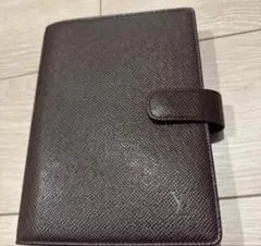 レア　VUITTON 手帳　ルイヴィトン　タイガ　ボルドー　６穴システム手帳