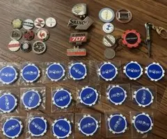 ゴルフ用マーカーとティーセット