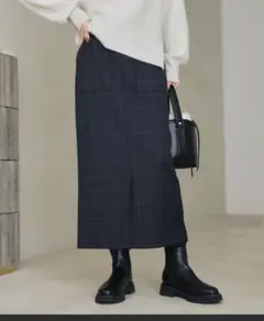 キチントボトムス Iライン スリム スカート