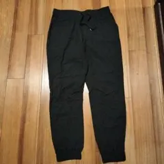 GU　コットンジョガーパンツ ドローストリング付き　М　起毛素材で暖かい