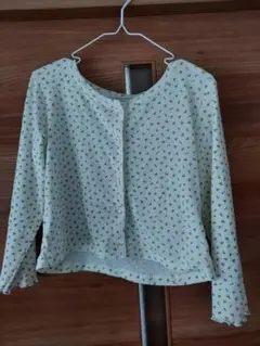 小花柄カーディガン