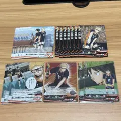 ハイキュー バボカ 月島蛍 山口忠 18枚セット