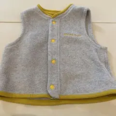 mont-bell ベビーベスト 80サイズ グレー/イエロー