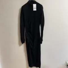 ZARAザラシャーリングワンピース