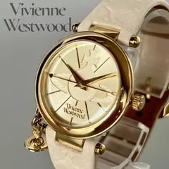 美品❗️ Vivienne 腕時計 オーブ ゴールド チャーム クォーツ 稼働品