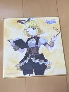 プロセカ 鏡音リン はぴこれ アクリル色紙 - メルカリ
