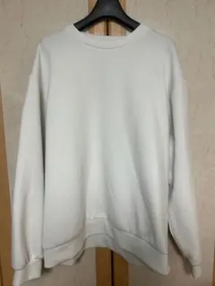 GU ダブルフェイスプルオーバー　ホワイト　Lサイズ