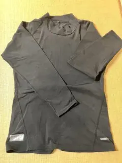 裏起毛 野球アンダーシャツ ブラック Oサイズ