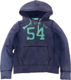 Abercrombie & Fitch 00s フェードパーカー 茄子紺