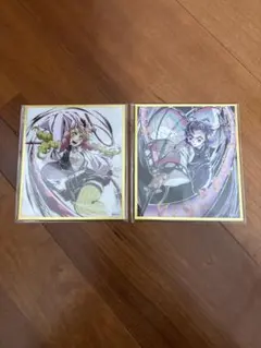 鬼滅の刃　甘露寺蜜璃　胡蝶しのぶ　アクリル色紙WEBSHOPくじ C40 C46