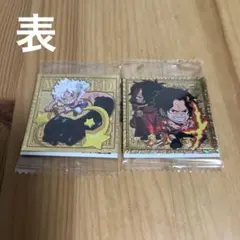 【ワンピース】ウエハース 12 エース＆ロジャー　ルフィ&ステゥーシー　パラレル