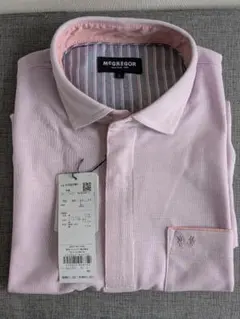 未使用　McGREGOR　マクレガー　メンズ　半袖シャツ　ラベンダー　Lsize