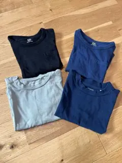 男の子　シンプル　100cm 長袖半袖計4枚セット