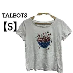 【美品✨】TALBOTS 【S】フルーツ柄刺繍 Tシャツのサムネイル