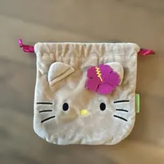 ハローキティー　巾着ポーチ