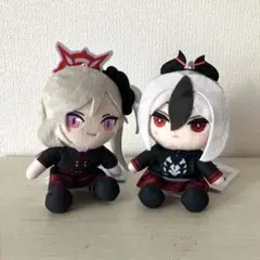 ブルーアーカイブ　ミニぬいぐるみ　カヨコ＆ムツキ　２点セット