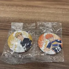 日向翔陽・影山飛雄 ピンバッジ 2個セット（くら寿司限定）