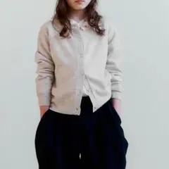 CARAMEL カーディガン Lサイズ ライトグレー