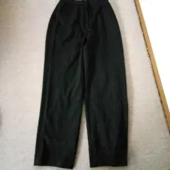 ストライプ ワイドパンツ