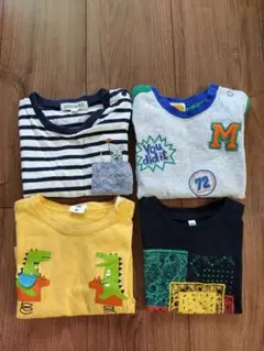 Tシャツ４枚組　80