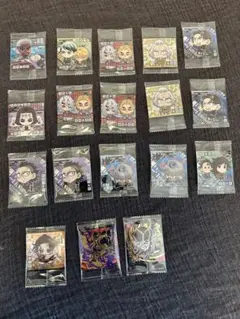 鬼滅の刃 ディフォルメシール ウエハース 14 18枚セット