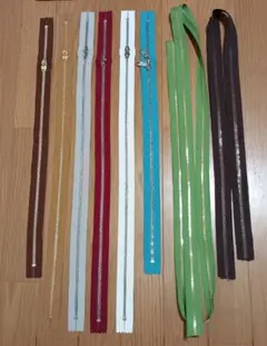 YKK エクセラ　ダブルファスナー　まとめて　レザークラフト　手芸