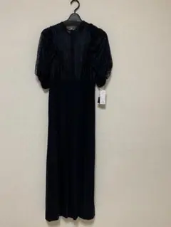 新品タグ付き】Replete レース切替オールインワン ブラック M パーティー