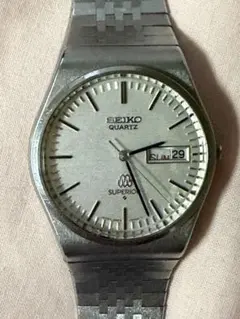 SEIKO QUARTZ SUPERIOR 9983-8000 ベルト留め具欠損のサムネイル