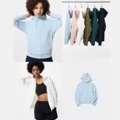 UNIQLOユニクロ エアリズムUVカットフルジップパーカ S