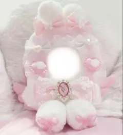 うさ耳 ぬい服 ちびぐるみ ふわふわ もこもこ 着ぐるみ - メルカリ